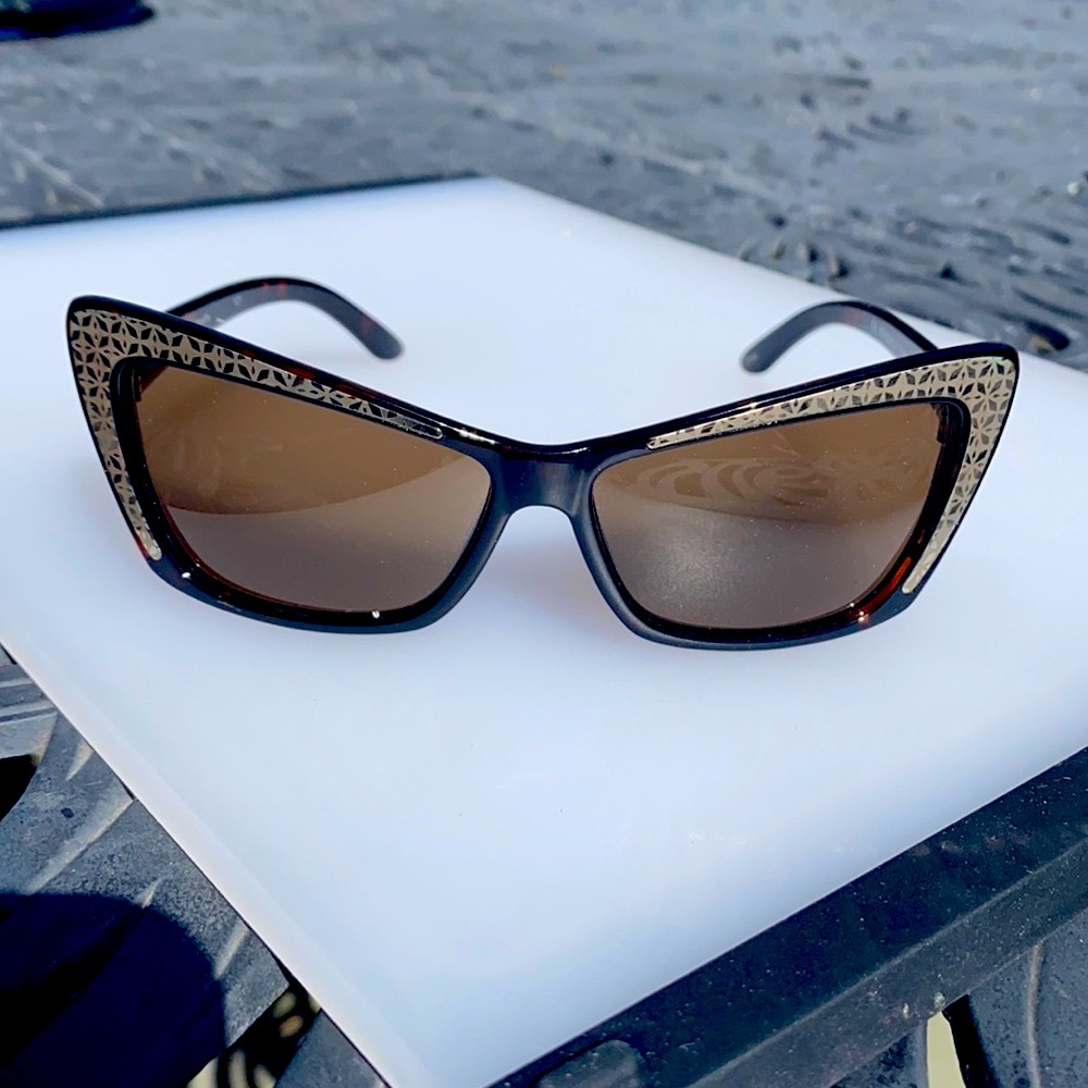 NEW Retro Polaroid polarized sunglas